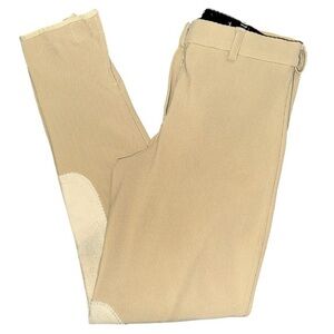 TuffRider Women’s Size 26 Tan Ribbed Hip Hugger Breech Riding Pants